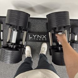 Adjustable Dumbbells (Pair) – 5 to 80 lbs