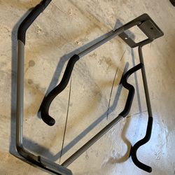 2 Wall-Mounted Bike Storage Hooks – Garage Bicycle Rack