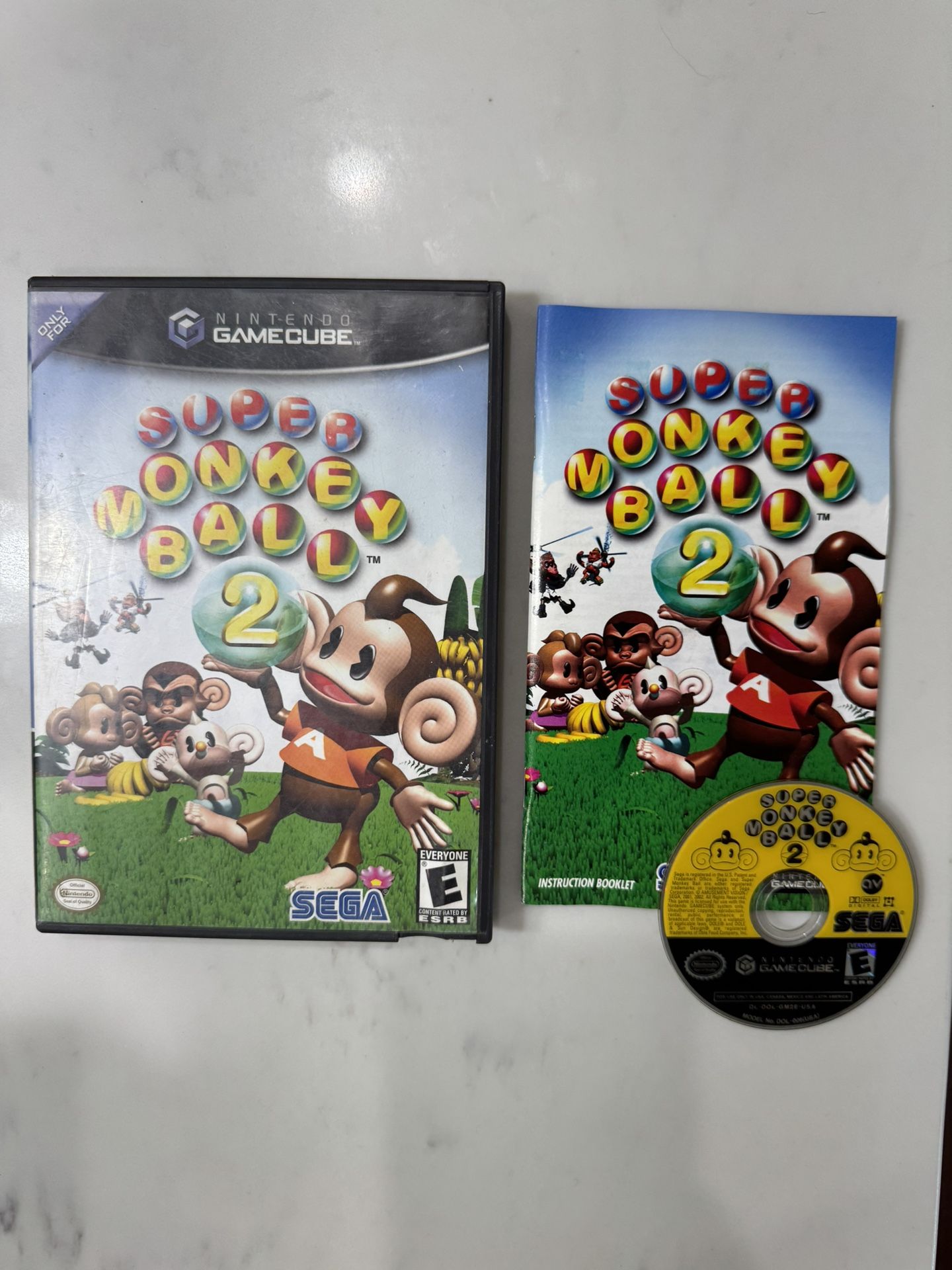 Super Monkey Ball 2 Scratch-Less Disc for Nintendo GameCube