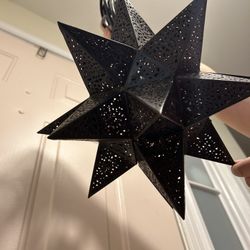 Vintage Pottery Barn Star Light 