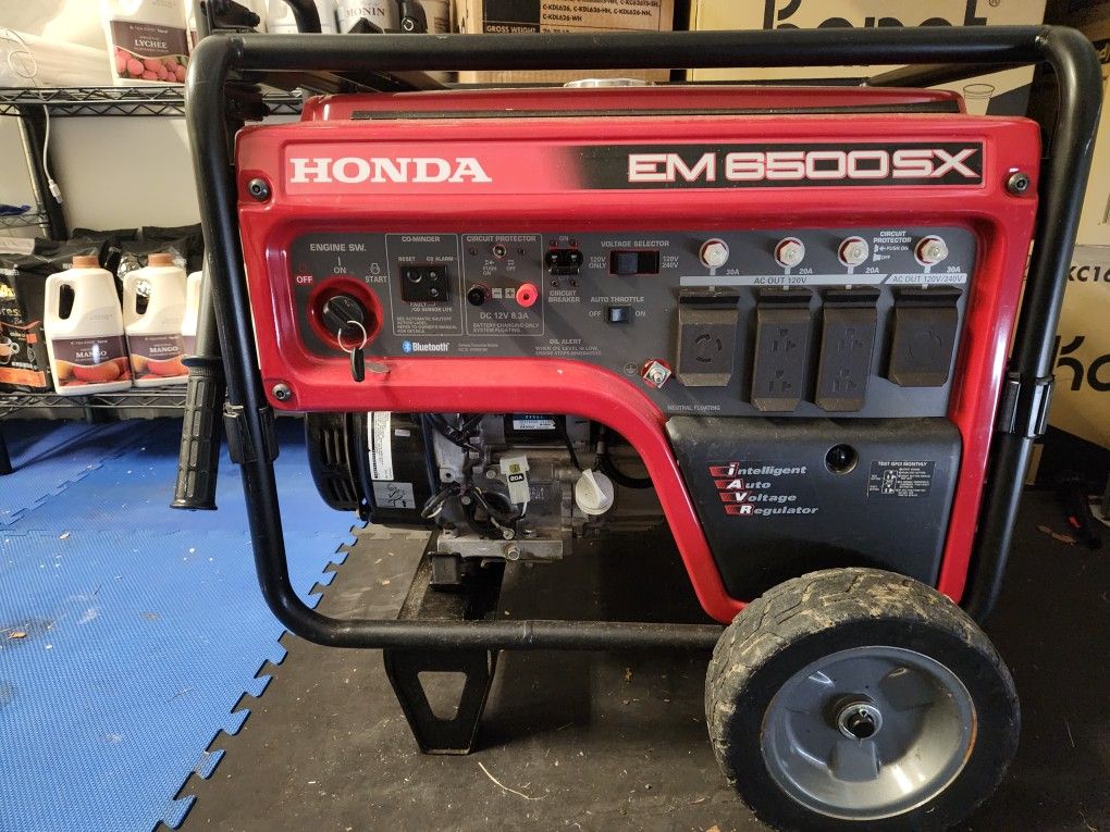 Honda EM6500SX Generator – 6500W***COMPLETE WORKING CONDITION***