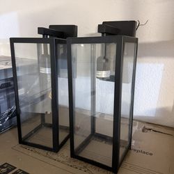 Pair Of Outdoor Lights 