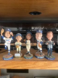 Legends bobble heads buy all five and get  Eric Gagne free
