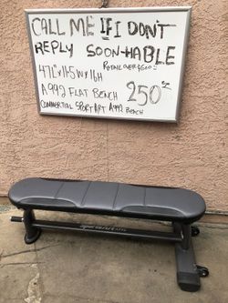 Pro flat bench