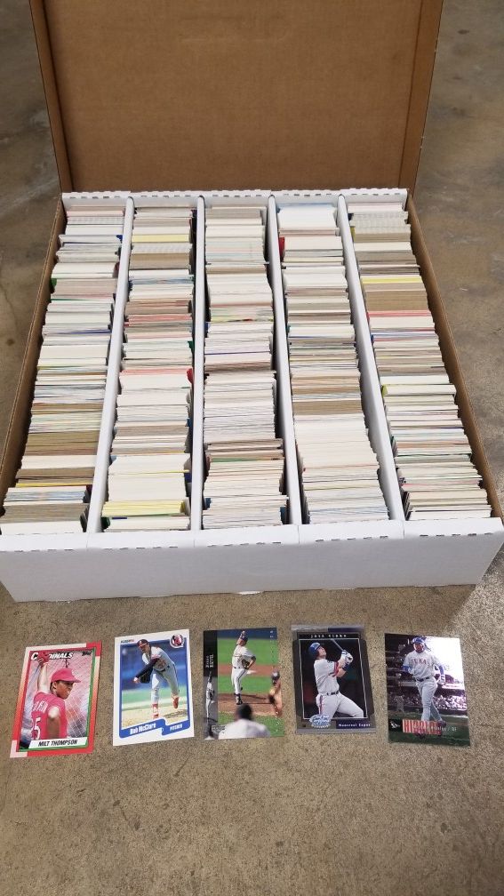 5000 baseball cards