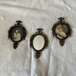 Vintage Made In Italy Picture Frames