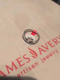 James Avery cross ring