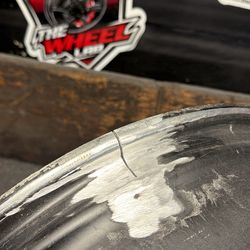 Cracked wheel