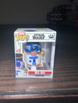 BITTY Nutcracker R2-D2 1-Inch Funko Pop Star Wars Movies Christmas Holidays Droids Films Vinyl R2D2