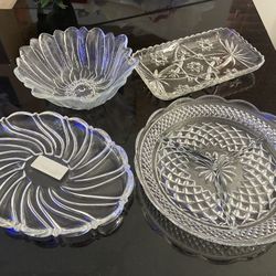 Crystal Decor Dishes 