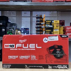 Milwaukee M18 FUEL 18V Lithium-Ion Brushless Cordless Metal Cutting 5-3/8 in. Circular Saw (Tool-Only) w/ Metal Saw Blade