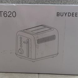 Buydeem 2-Slice Toaster “Cozy Greenish” - Brand New/Unopened Box