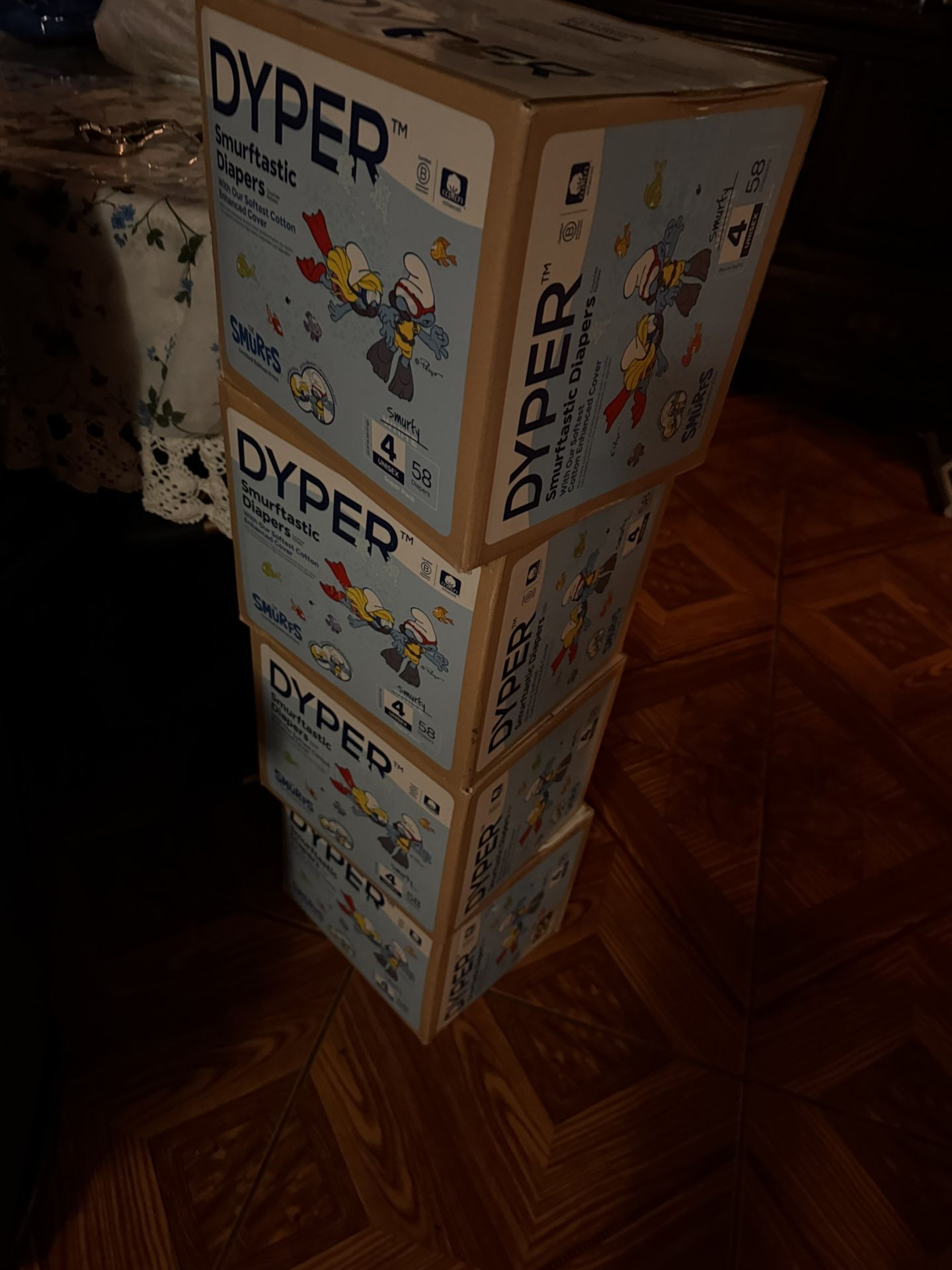 Diapers Unopened Size 4