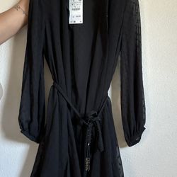 Brand New Zara Black Dress