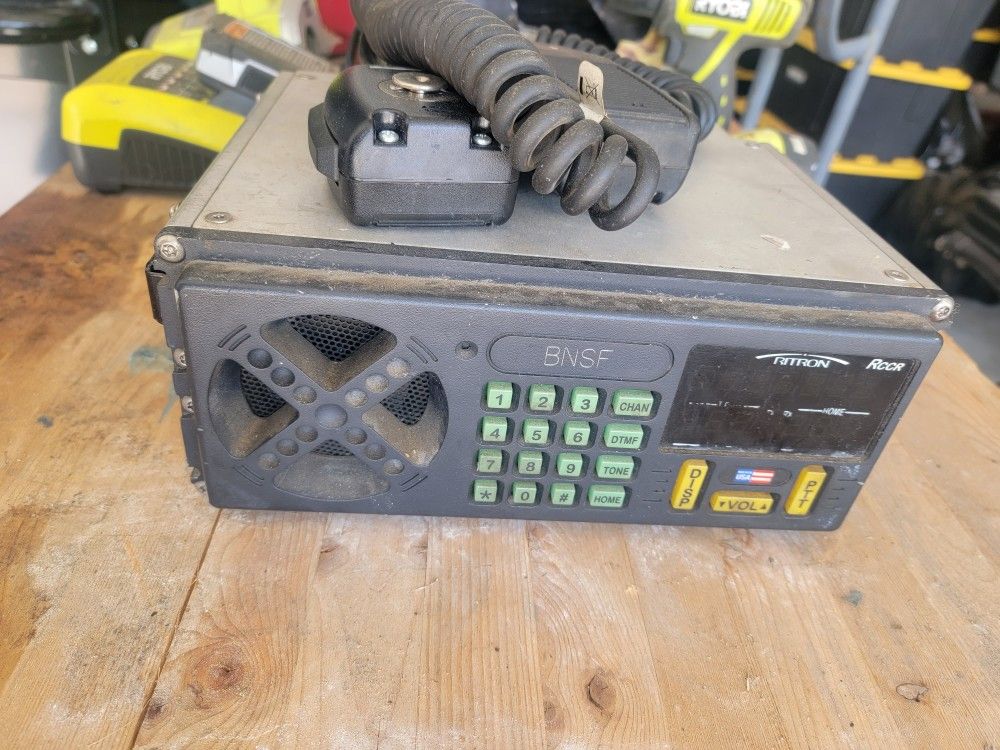 RITRON RCCR-151 VHF NXDN CLEAN CAB RAILROAD LOCOMOTIVE RADIO - UNTESTED