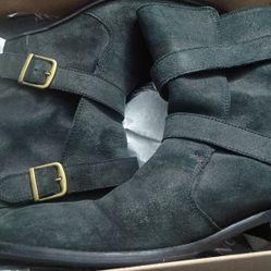 Cole Haan Strap Boots Size 8m