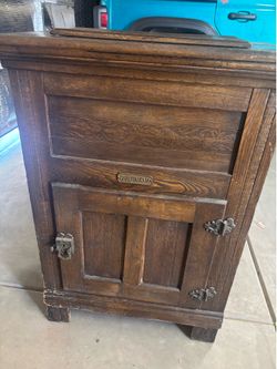 Antique ice box