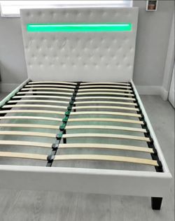 Bed Whit led light  - Cama con luz led