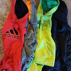 Back To School Bundle Of 4 Boys Hoodies Size Medium