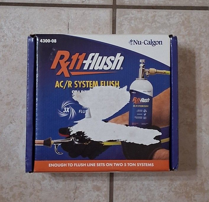 Nu-Calgon RX11 Flush AC/R System Flush Starter Kit (Brand New)