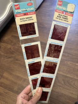 Vintage Photo Slides - Delivery Available 