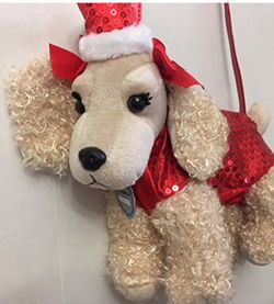 Poochie & Co. Christmas Sadie Purse