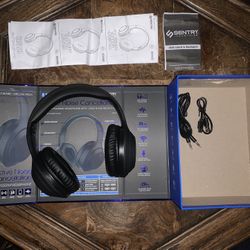 Bluetooth Active Noise Cancellation Premium Headphones 
