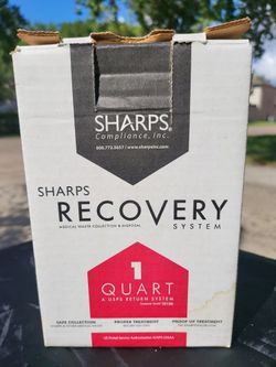 Sharps Recovery Container 