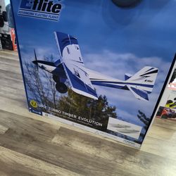 Turbo timber evolution bind and fly RC airplane