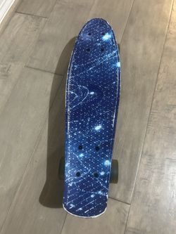 Skateboard With Colorful Light Up Wheels 