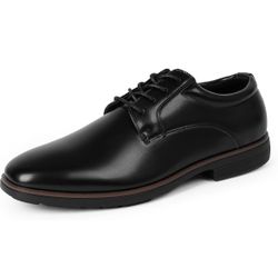 Men’s Black Lace-Up Dress Shoes 
