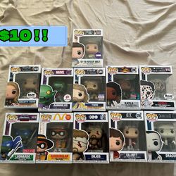Funko Pops (various)