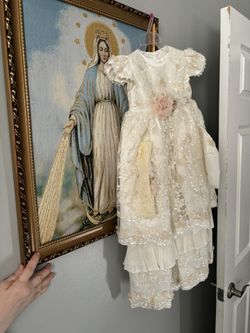 New Baptized Dress Comes With Candle And More
