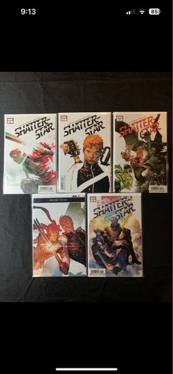 Marvel Shatterstar (2018) 1 2 3 4 5 NM/VF Complete Set X-Men Seeley Villa