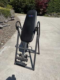 Iron Man inversion table