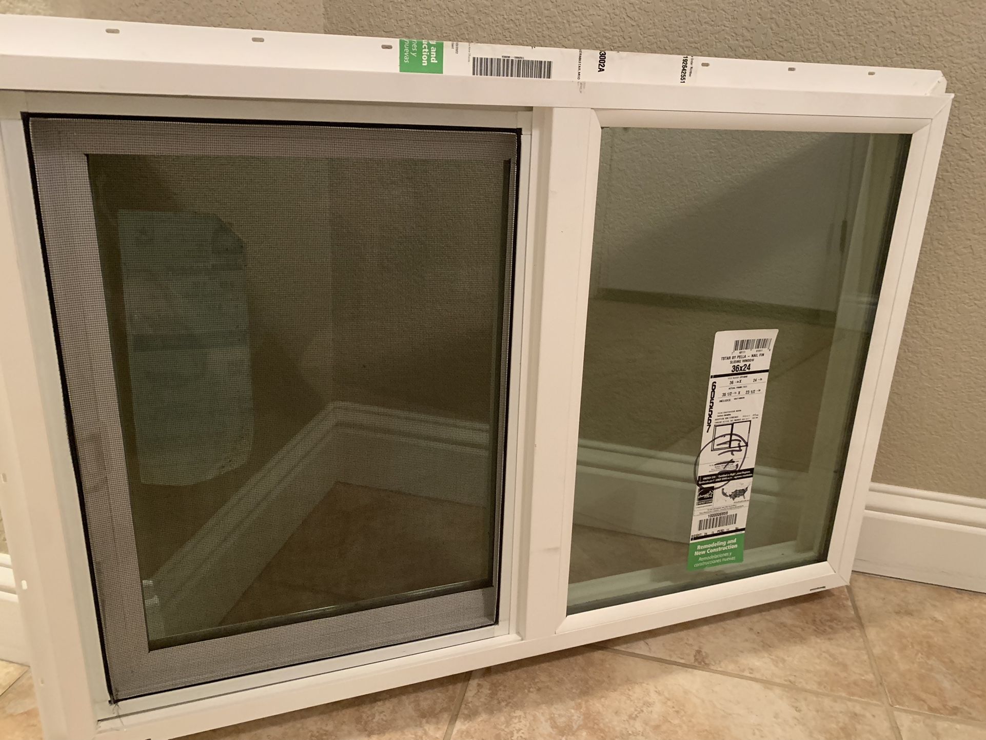 ThermaStar by Pella 35.5in x 23.5in x 2.6875in Jamb Leftoperable