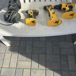 Dewalt 18 Volt Ni-cad Cordless Tools