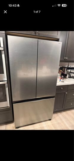 Samsung stainless steel refrigerator
