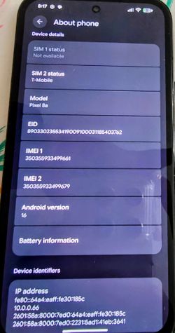 UNLOCKED Google Pixel 8a