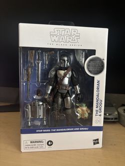 First Edition Star Wars Black Series Mandalorian and Grogu