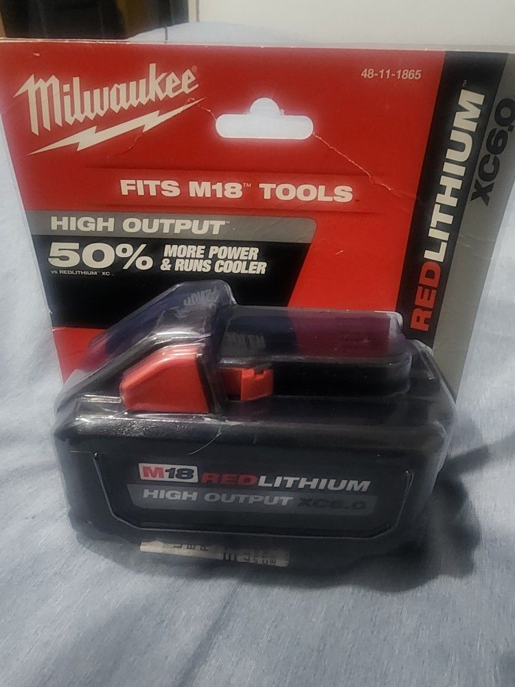 Milwaukee M18 Battery XC6.0