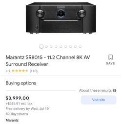 marantz receiver amplifier home theater 11.2
