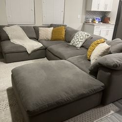 City Furniture Grey Couch