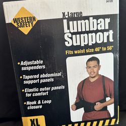 Western Safety Lumbar Support 