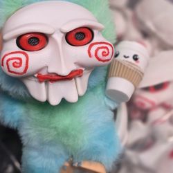 Labubu Halloween Masks 3d Printed 
