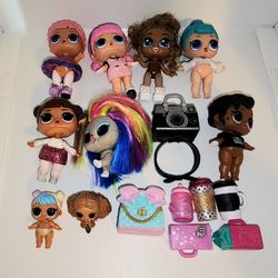 lot of LOL dolls and similar, LOL pets, minis, and accessories 