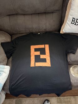 Fendi FF Logo T-Shirt Black