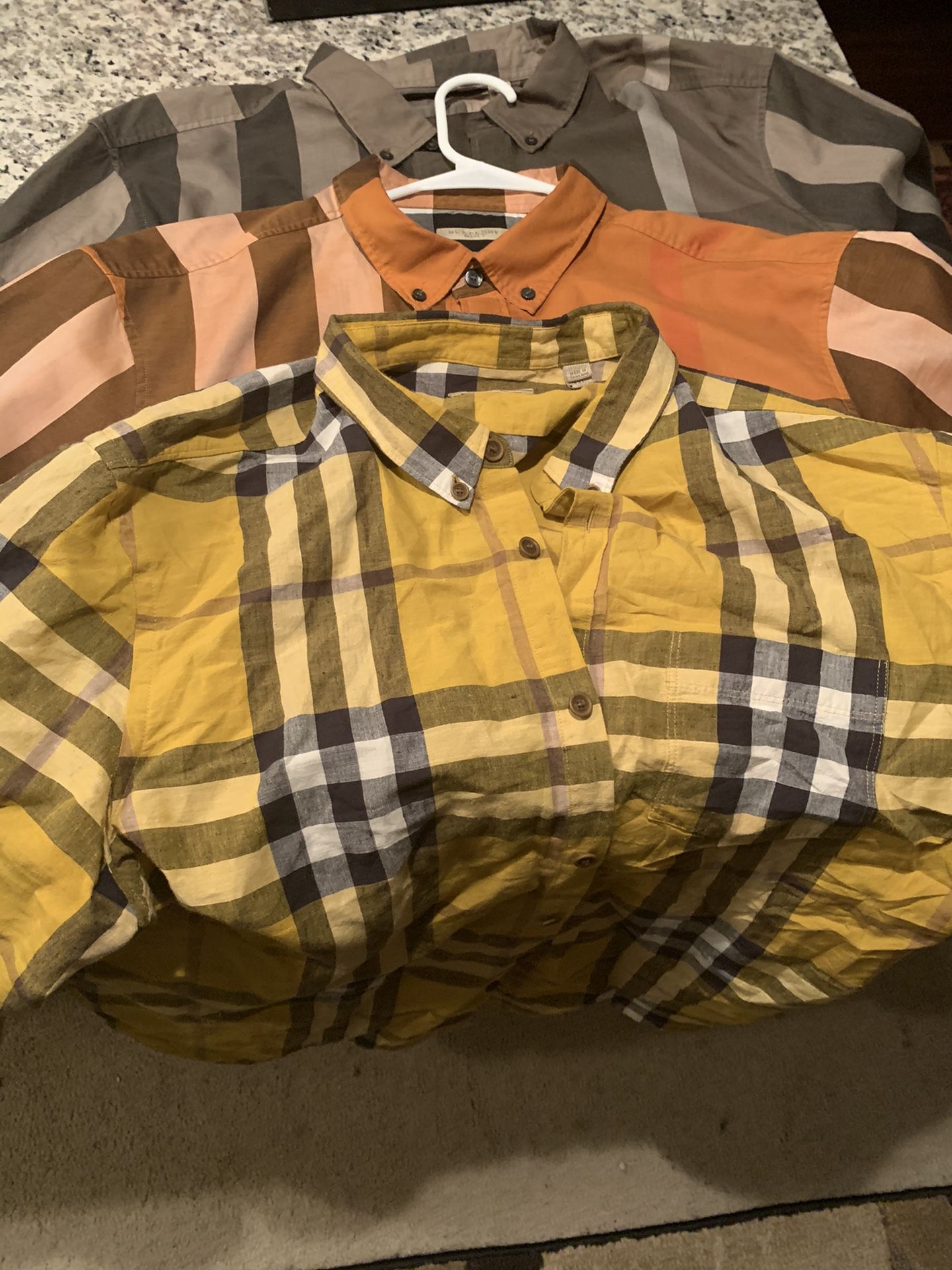 Burberry shirts 2x