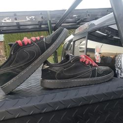 Travis Scott Black Phantom Shoes