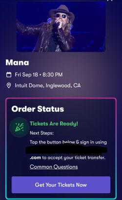Mana concert